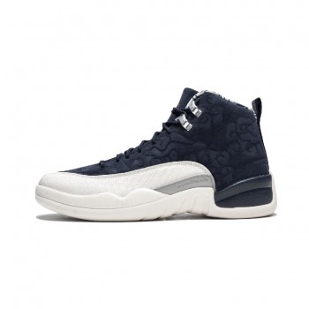 Air Jordan 12 "International Flight" New AJ12 12s Navy Blue And White BV8016-445