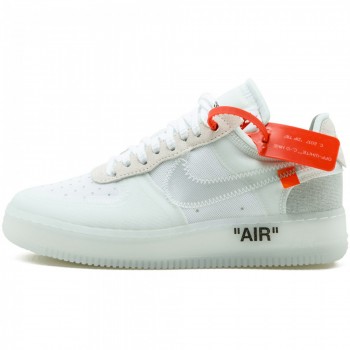 OFF-WHITE X NIKE AIR FORCE 1 LOW - WHITE
