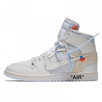 OFF-WHITE X AIR JORDAN 1 "WHITE" AQ0818-100 RELEASE DATE