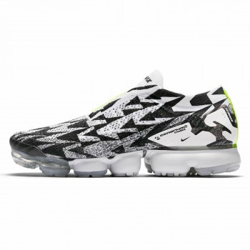 NIKE AIR VAPORMAK FK MOC 2 ACRONYM LIGHT BONE/VOLT GREEN AQ0996-001-35