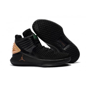 Air Jordan 32 XXXII "MJ DAY" / Black / Gold