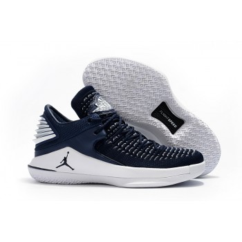 Air Jordan 32 XXXII Low White/Deep Blue