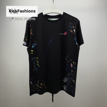 Off White Empty Gallery Paint T Shirt