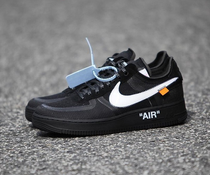 air force one low off white black