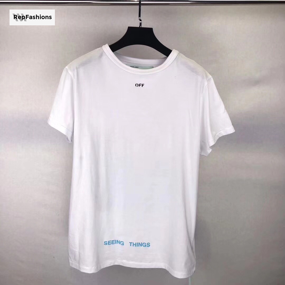 Replica OFF WHITE Photocopy T Shirt Buy Online With High Quality