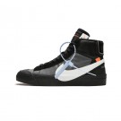 NIKE BLAZER MID OFF-WHITE "GRIM REAPER" BLACK WHITE AA3832-001