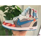 PARRA X OFF-WHITE X AIR JORDAN 1 CUSTOMIZE SHOES CUSTOM MADE JORDANS