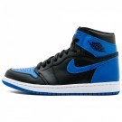 AIR JORDAN1 "FLYKNIT" BLACK/ROYAL BLUE 555088-007