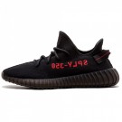 ADIDAS ORIGINALS YEEZY BOOST 350 V2 "CORE BLACK/RED" BRED CP9652