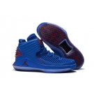 Air Jordan 32 XXXII "Russ" / Blue / Red