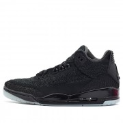 AIR JORDAN 3 RETRO FLYKIT BLACK GLOW ON FEET FOR SALE AQ1005-001