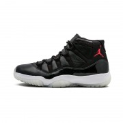 AIR JORDAN 11 RETRO "72-10" BULLS BLACK NEW JORDAN 11S 378037-002