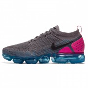 NIKE AIR VAPORMAX FLYKNIT 2 "GUNSMOKE" / GREY BLUE PINK 942842-004