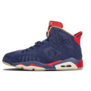 Air Jordan 6 Retro DB "Doernbecher" Navy Blue And Red 392789-401