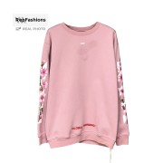 Off White Cherry Blossom Sweatshirt Crewneck