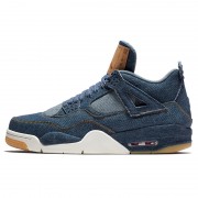 Levi's x Air Jordan 4 "Blue Denim" AO2571-401