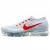 NIKE AIR VAPORMAX FLYKNIT PURE PLATINUM/UNIVERSITY RED