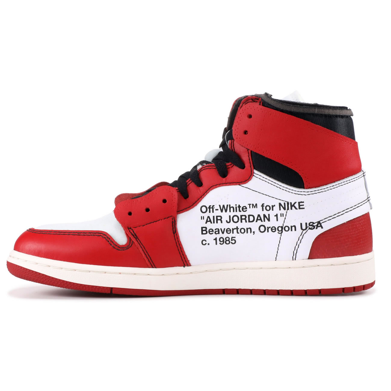 Off White X Air Jordan 1 Chicago Mens Gs Aa3834 101